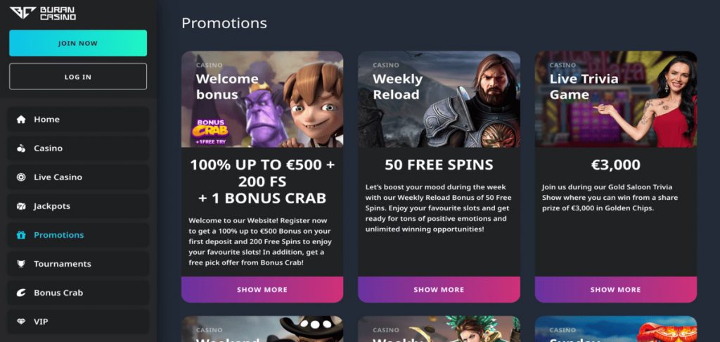 buran promo