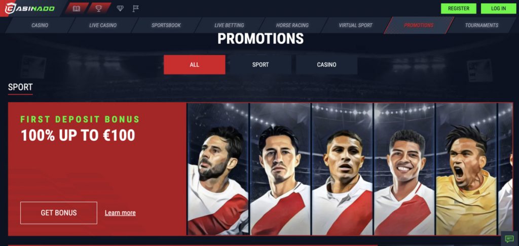 Casinado promo