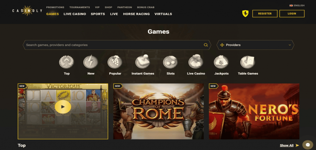 casinoly juegos
