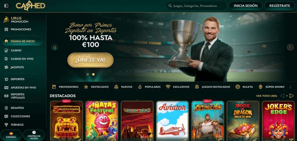 cashed casino