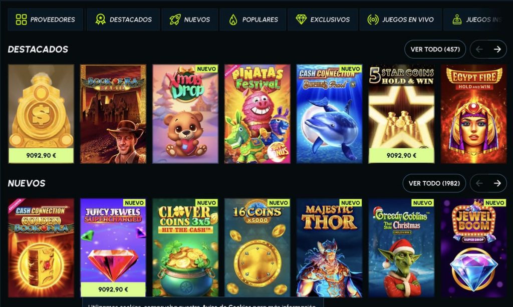 slotexo juegos