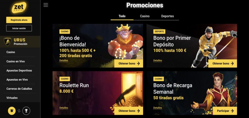 zetcasino bonos